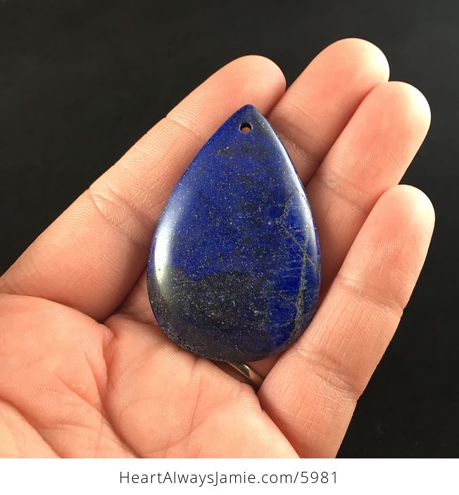 Blue Lapis Lazuli Stone Pendant Jewelry - #wt9EnPcMWA0-1