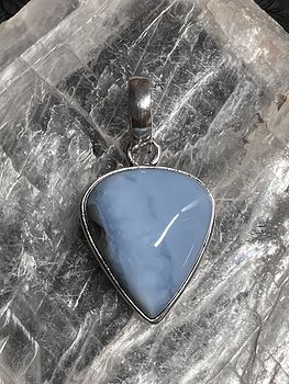 Blue Opal Pendant Crystal Stone Jewelry #hlVd7gWT4X0