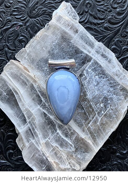 Blue Opal Pendant Crystal Stone Jewelry - #FgOqhOpT9J8-6