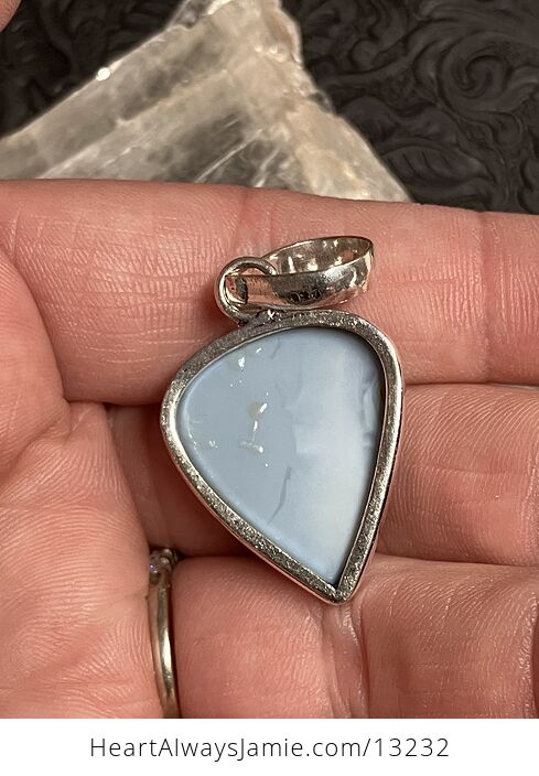 Blue Opal Pendant Crystal Stone Jewelry - #hlVd7gWT4X0-5