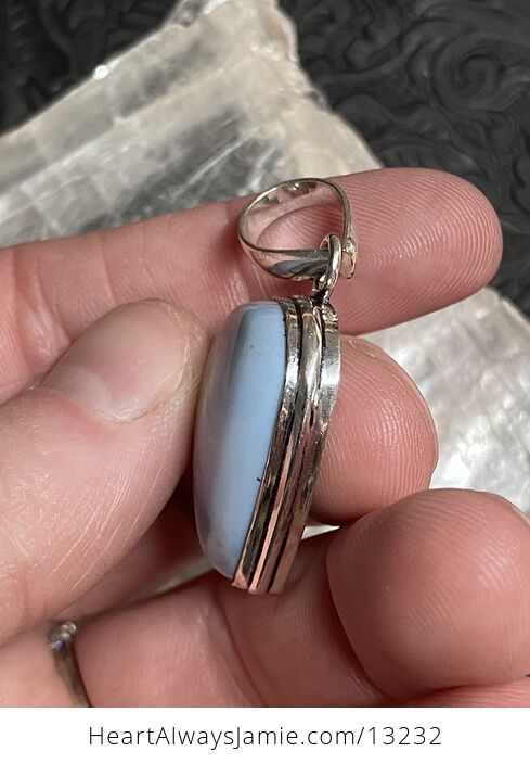 Blue Opal Pendant Crystal Stone Jewelry - #hlVd7gWT4X0-4