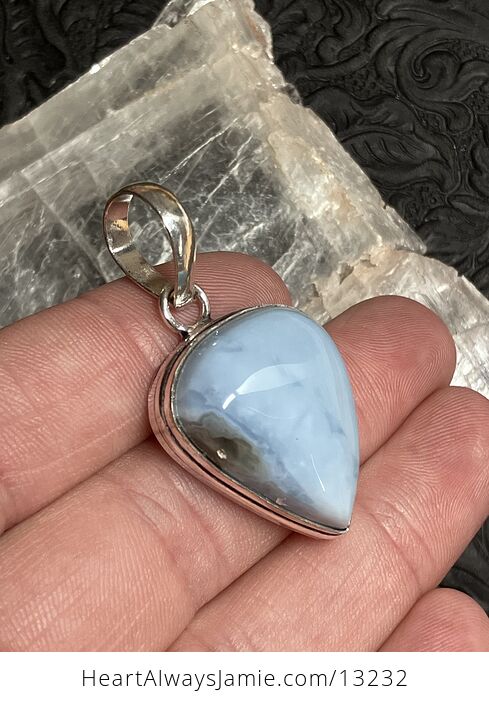 Blue Opal Pendant Crystal Stone Jewelry - #hlVd7gWT4X0-3