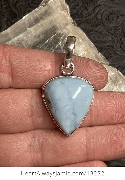 Blue Opal Pendant Crystal Stone Jewelry - #hlVd7gWT4X0-2