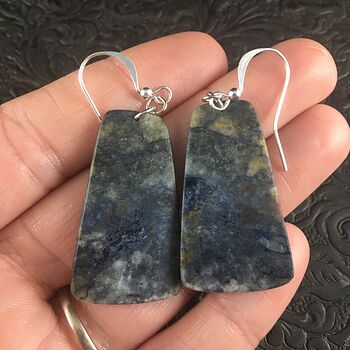 Blue Pietersite Stone Jewelry Earrings #k6UiuZLbVnM