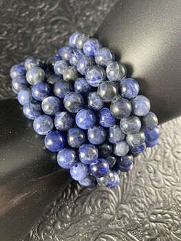 Blue Sodalite 8mm Natural Gemstone Jewelry Bracelet #V0qW9MzSTGo