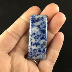 Blue Sodalite Stone Jewelry Pendant #9zjQ4QLQZVw