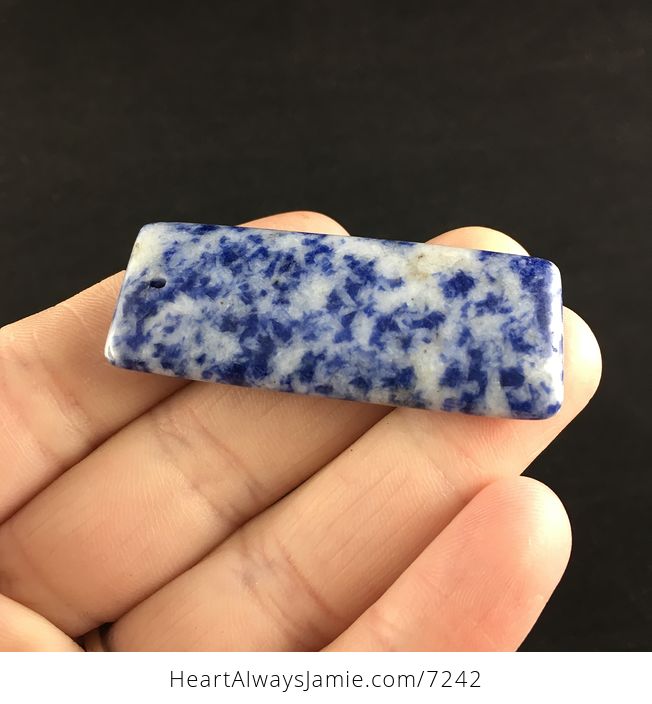 Blue Sodalite Stone Jewelry Pendant - #9zjQ4QLQZVw-5