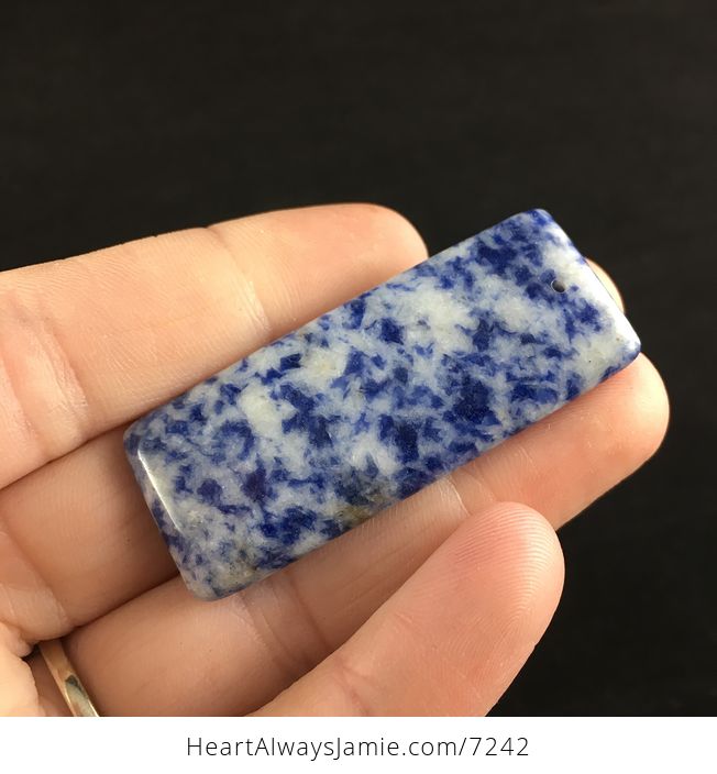 Blue Sodalite Stone Jewelry Pendant - #9zjQ4QLQZVw-2