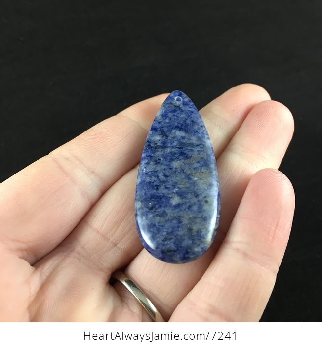 Blue Sodalite Stone Jewelry Pendant - #MsNb2LdAvCA-2