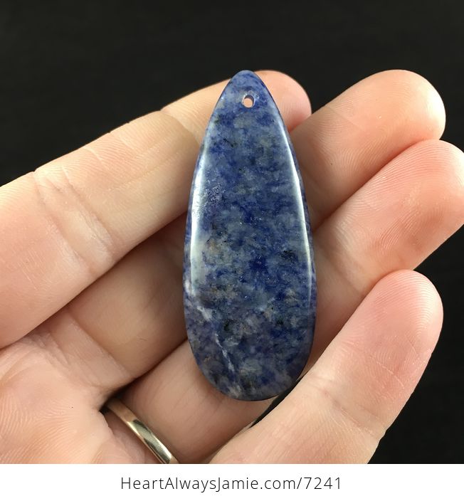 Blue Sodalite Stone Jewelry Pendant - #MsNb2LdAvCA-5