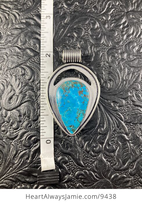 Blue Turquoise Crystal Stone Jewelry Pendant - #IIYNQeWbFrk-1