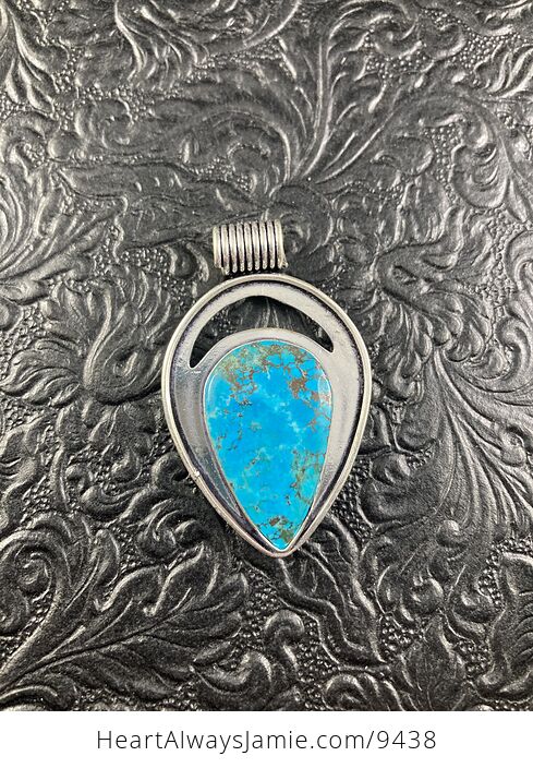 Blue Turquoise Crystal Stone Jewelry Pendant - #IIYNQeWbFrk-2