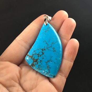 Blue Turquoise Stone Jewelry Pendant #an3J9W3pmGY