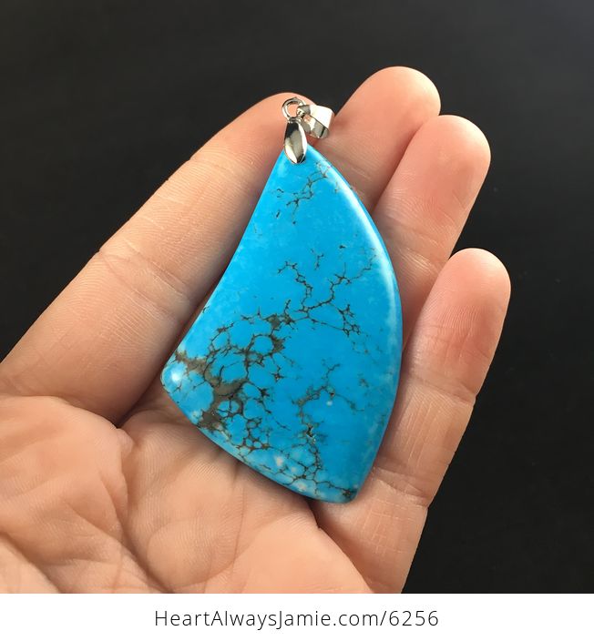 Blue Turquoise Stone Jewelry Pendant - #an3J9W3pmGY-1