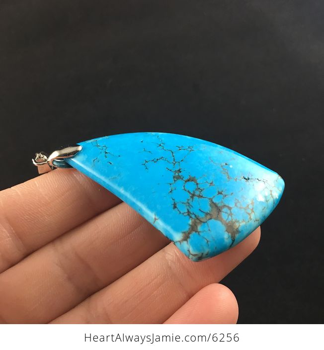 Blue Turquoise Stone Jewelry Pendant - #an3J9W3pmGY-4