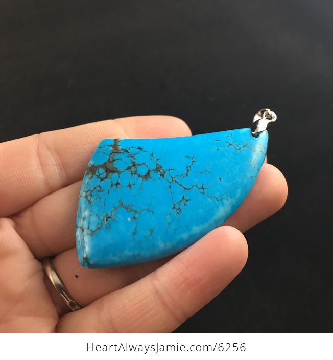 Blue Turquoise Stone Jewelry Pendant - #an3J9W3pmGY-3