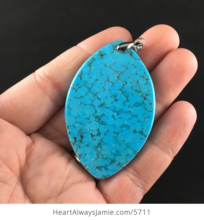 Blue Turquoise Stone Jewelry Pendant - #k2bjOYrvSHc-6