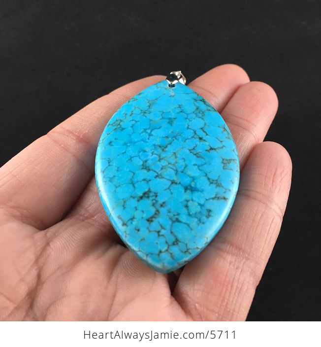 Blue Turquoise Stone Jewelry Pendant - #k2bjOYrvSHc-2