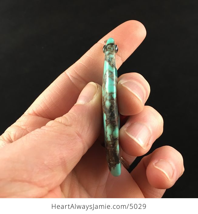 Blue Turquoise Stone Jewelry Pendant - #z5mpe0NJkF4-6