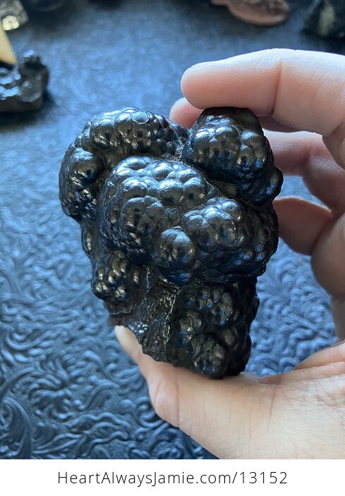 Brain like Botryoidal Hematite Crystal - #rrAsAX6R03U-3