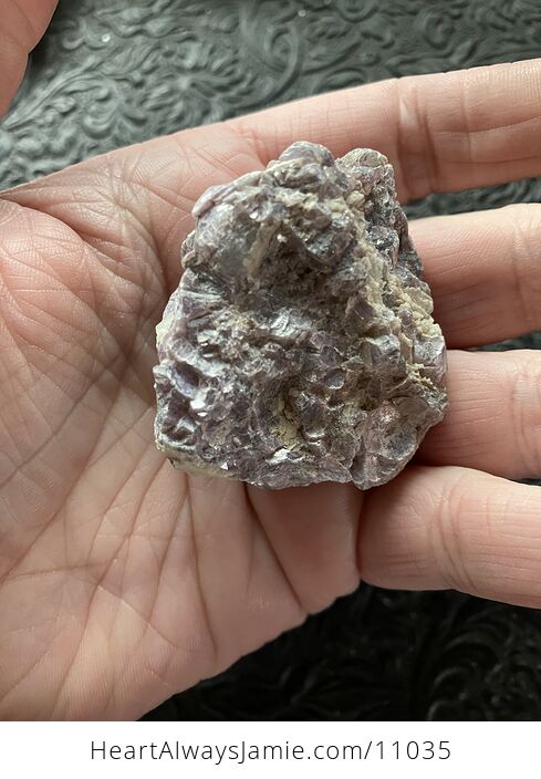 Bubble Curved Lepidolite Mica Specimen - #RAXqi9THsDs-5