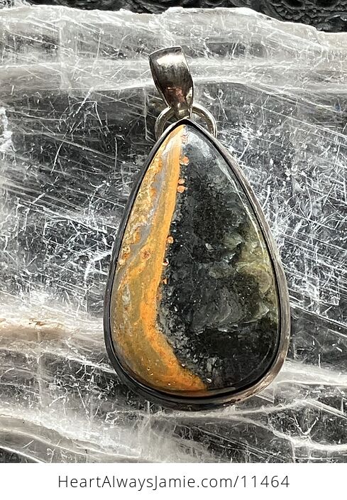 Bumble Bee Jasper Crystal Stone Jewelry Pendant - #ltyTCWY85XU-1