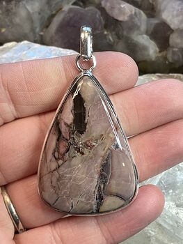 Butterfly Wing Brecciated Jasper Stone Crystal Jewelry Pendant #6AmwwCMtT8o