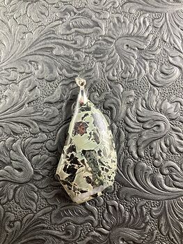 Camouflage Jasper Stone Jewelry Pendant #dMClUpE6jVg