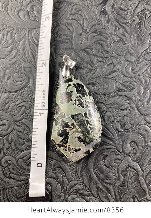 Camouflage Jasper Stone Jewelry Pendant - #dMClUpE6jVg-6