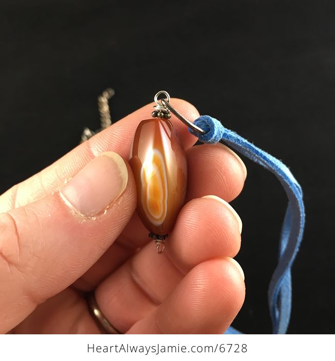 Carnelian Stone Jewelry Pendant Necklace - #q4bKfaskxfs-3