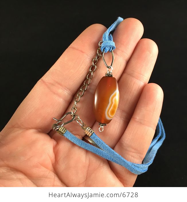 Carnelian Stone Jewelry Pendant Necklace - #q4bKfaskxfs-1