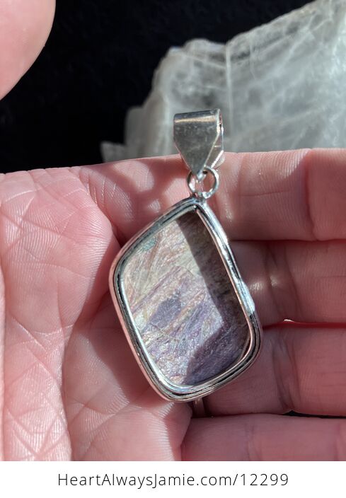 Charoite Labradorite Crystal Stone Jewelry Pendant - #STbA25uKwks-2