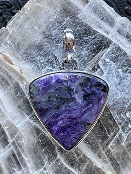 Charoite Pendant Stone Crystal Jewelry #1Nd6x6WWiR4