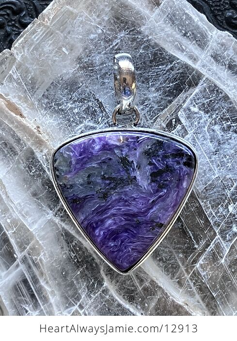 Charoite Pendant Stone Crystal Jewelry - #1Nd6x6WWiR4-1