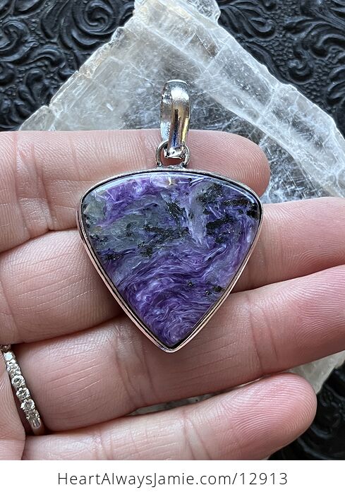 Charoite Pendant Stone Crystal Jewelry - #1Nd6x6WWiR4-4