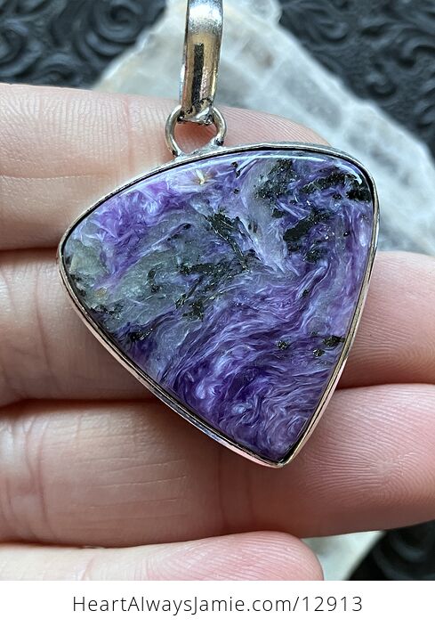 Charoite Pendant Stone Crystal Jewelry - #1Nd6x6WWiR4-5