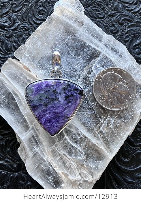 Charoite Pendant Stone Crystal Jewelry - #1Nd6x6WWiR4-3