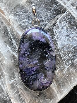Charoite Purple Stone Jewelry Crystal Pendant #heH4a6mDwPk