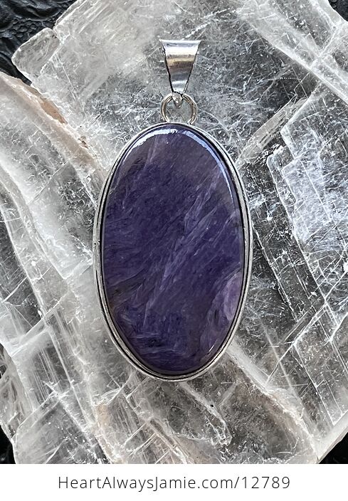 Charoite Purple Stone Jewelry Crystal Pendant - #69Yv0lqgmgs-1