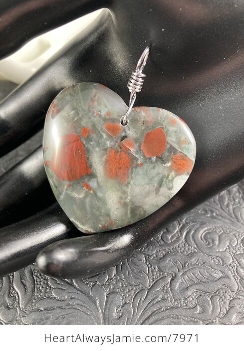 Cherry Orchard Heart Stone Pendant Jewelry - #KrYbtDCVirs-2