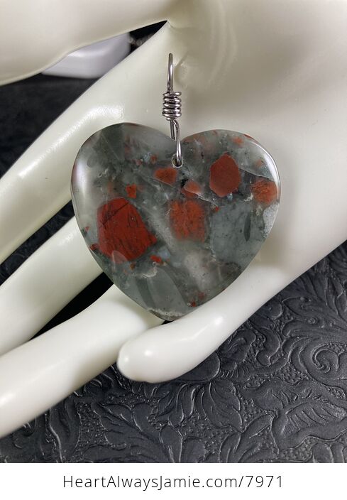 Cherry Orchard Heart Stone Pendant Jewelry - #KrYbtDCVirs-3