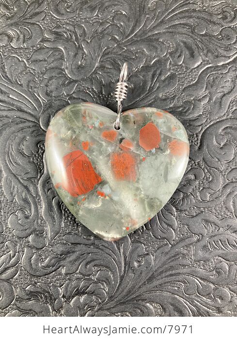Cherry Orchard Heart Stone Pendant Jewelry - #KrYbtDCVirs-4