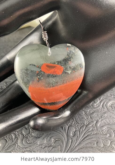 Cherry Orchard Heart Stone Pendant Jewelry - #V2DlnCOkpLU-7