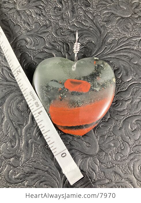 Cherry Orchard Heart Stone Pendant Jewelry - #V2DlnCOkpLU-9