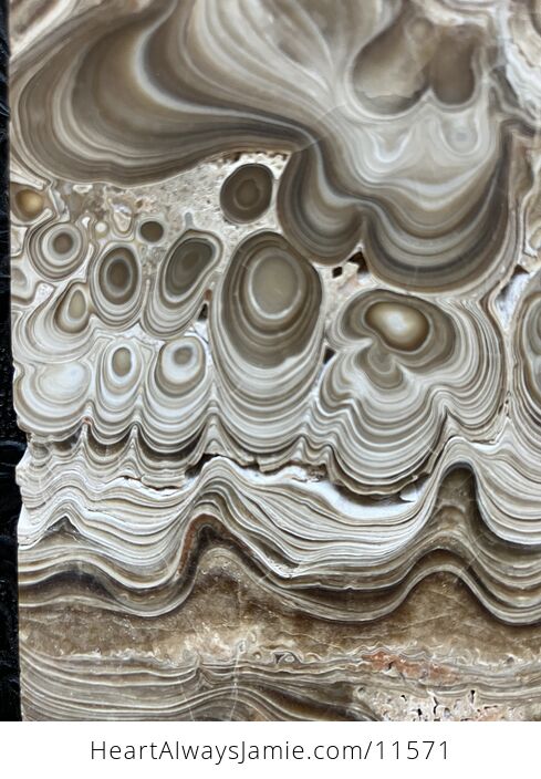 Chocolate Calcite Slab Stone Crystal Plate - #GW0kB6yLRuw-8