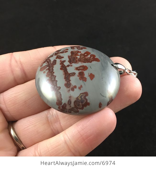 Chohua Jasper Stone Jewelry Pendant - #OTDMvbLvsHA-3