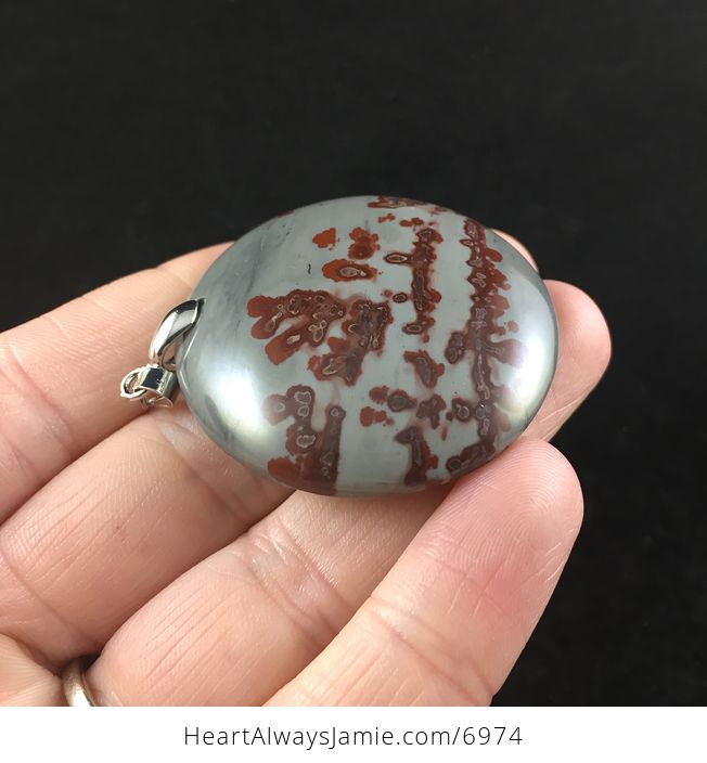 Chohua Jasper Stone Jewelry Pendant - #OTDMvbLvsHA-4