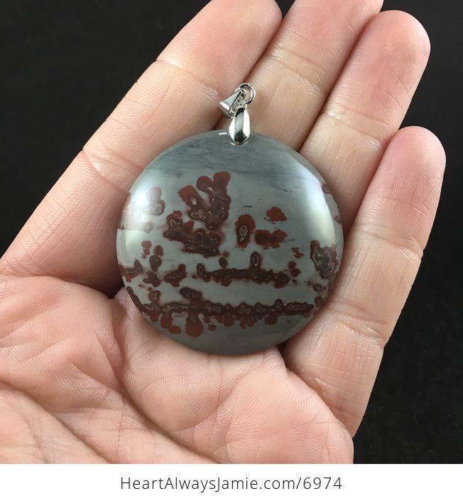 Chohua Jasper Stone Jewelry Pendant - #OTDMvbLvsHA-1