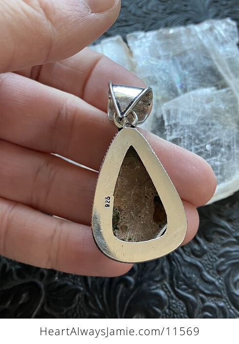 Chrysoprase Stone Jewelry Crystal Pendant - #Qw8vYcmqH4U-7