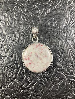 Cinnabrite Cherry Blossom Stone Crystal Stone Jewelry Pendant #OwWqE6YZ9GQ
